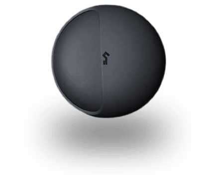 A Black yx1 earphones.