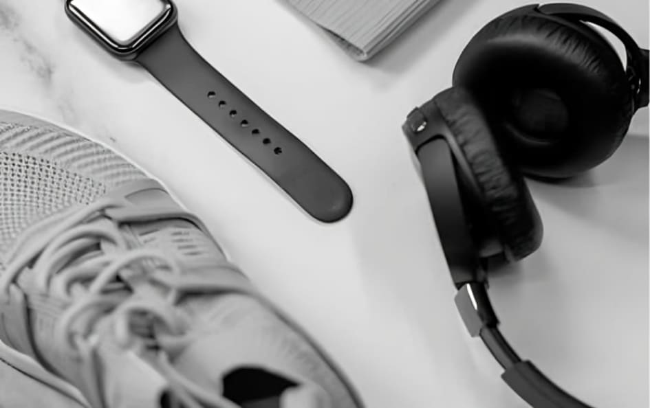 A black XX99 MARK I headphones on the table