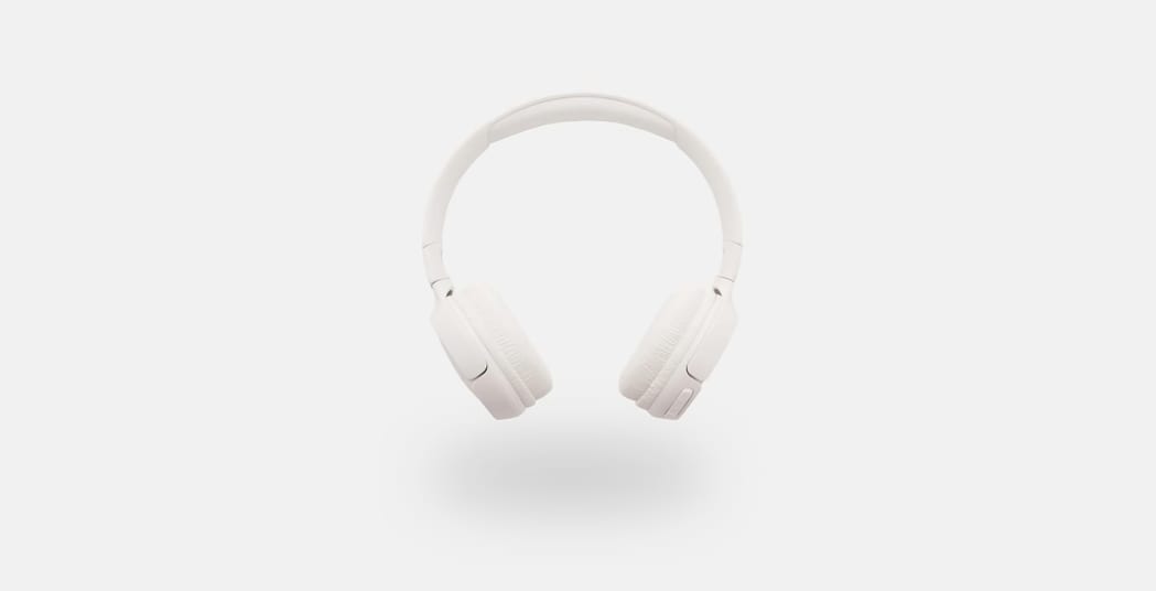 A white XX59 HEADPHONES